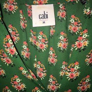 CABI Women's Pullover Hi-Low Short Sleeve Shirt Blouse